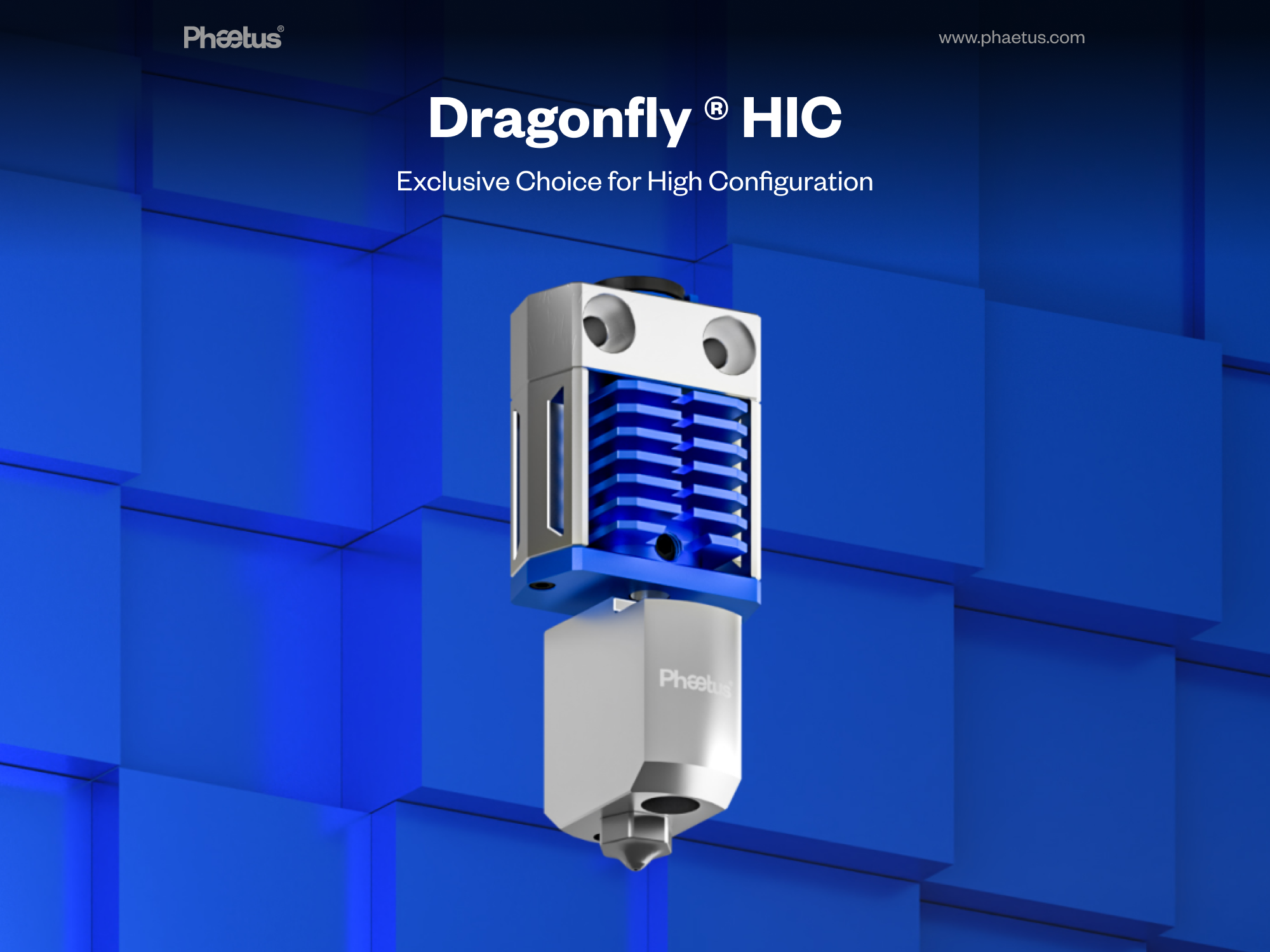 Phaetus Dragonfly HIC High Flow Hotend - 3DJake International